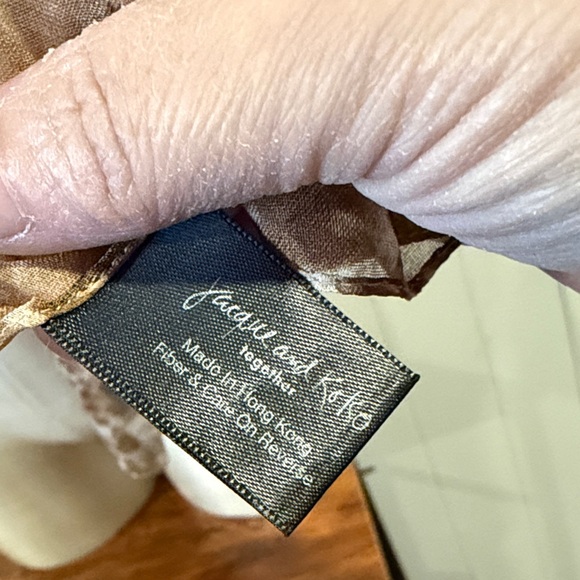 Jacque and Koko Floral Sheer Scarf - Picture 5 of 6